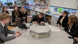 Isobel demonstrated dissection technique